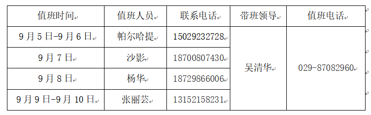 农学院学生工作办公2020年夏季学期假期值班安排.png